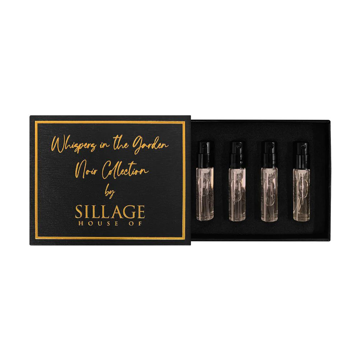 Парфумований набір унісекс House Of Sillage Whispers in the Garden Noir Parfum Sample Set (парфуми, 4*1.8 мл)